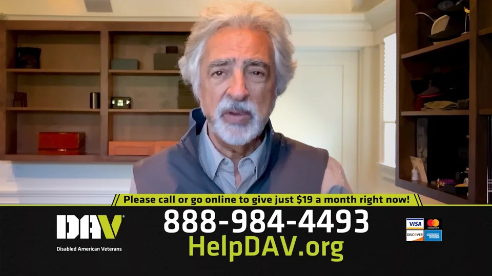 Disabled American Veterans - Joe Mantegna - DRTV Spot